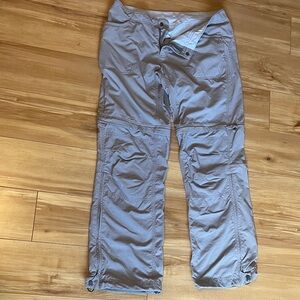 Mountain Hardwear Gray Convertible Pants